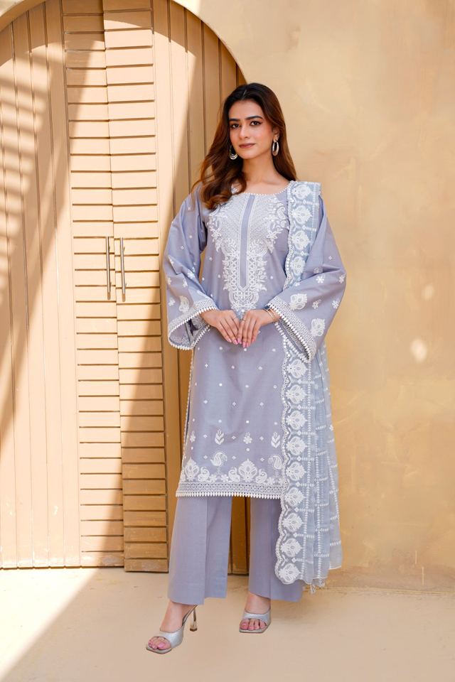 Chandni Chikankari Lawn Suit