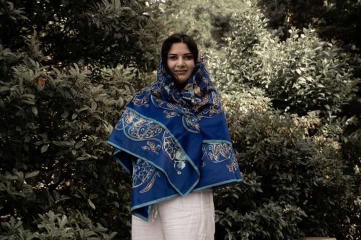 Neelam Embroidered Pashmina Shawl