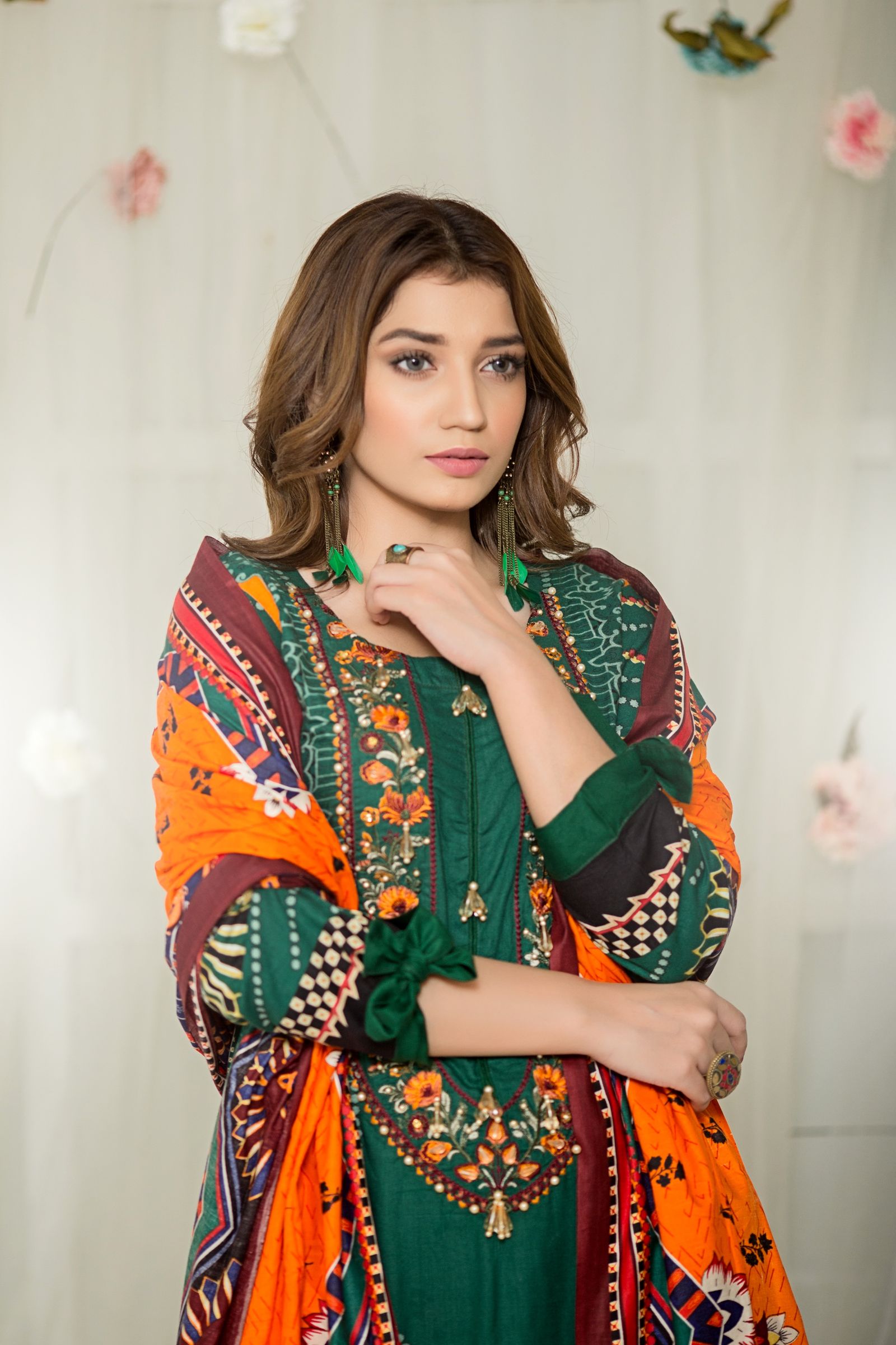 Phulkari Digital Printed Lawn